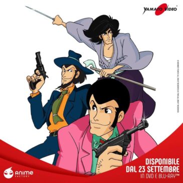 [Italy] Lupin III – Part III on Blu Ray and DVD since 23rd September 2021